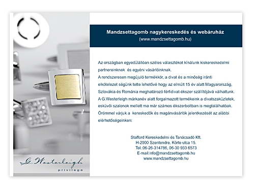 férfidivat szórólap