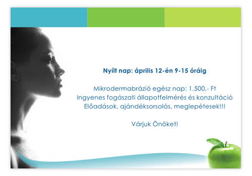 lézercentrum szórólap