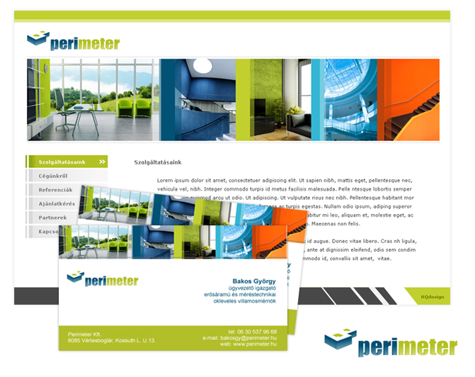 Építőipari arculattervezés