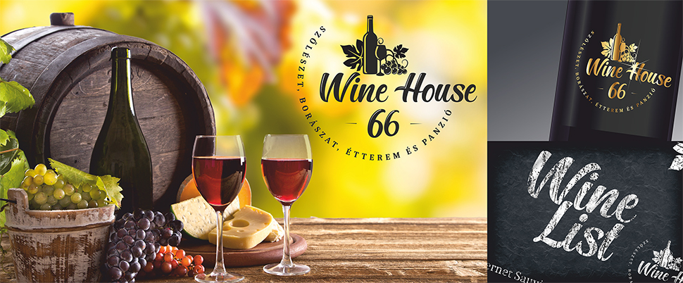 Borászat arculat tervezés