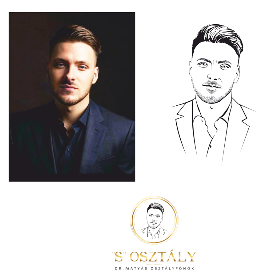 portré tervezés fotó alapján