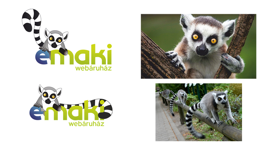 Állatfigurás logotervezés