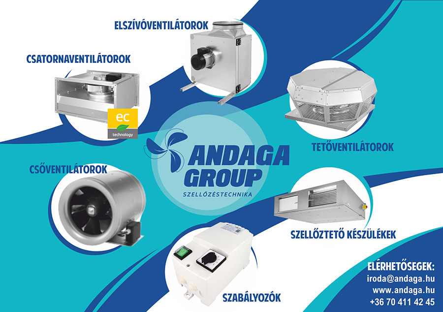 szellőzéstechnikai szórólap